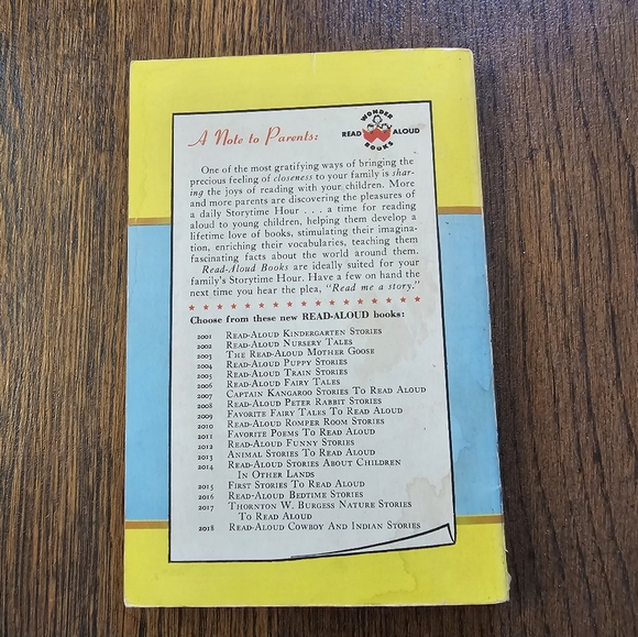 1950's Vintage Read Aloud Puppy Stories Wonder Books Paperback Book - Picture 6 of 8